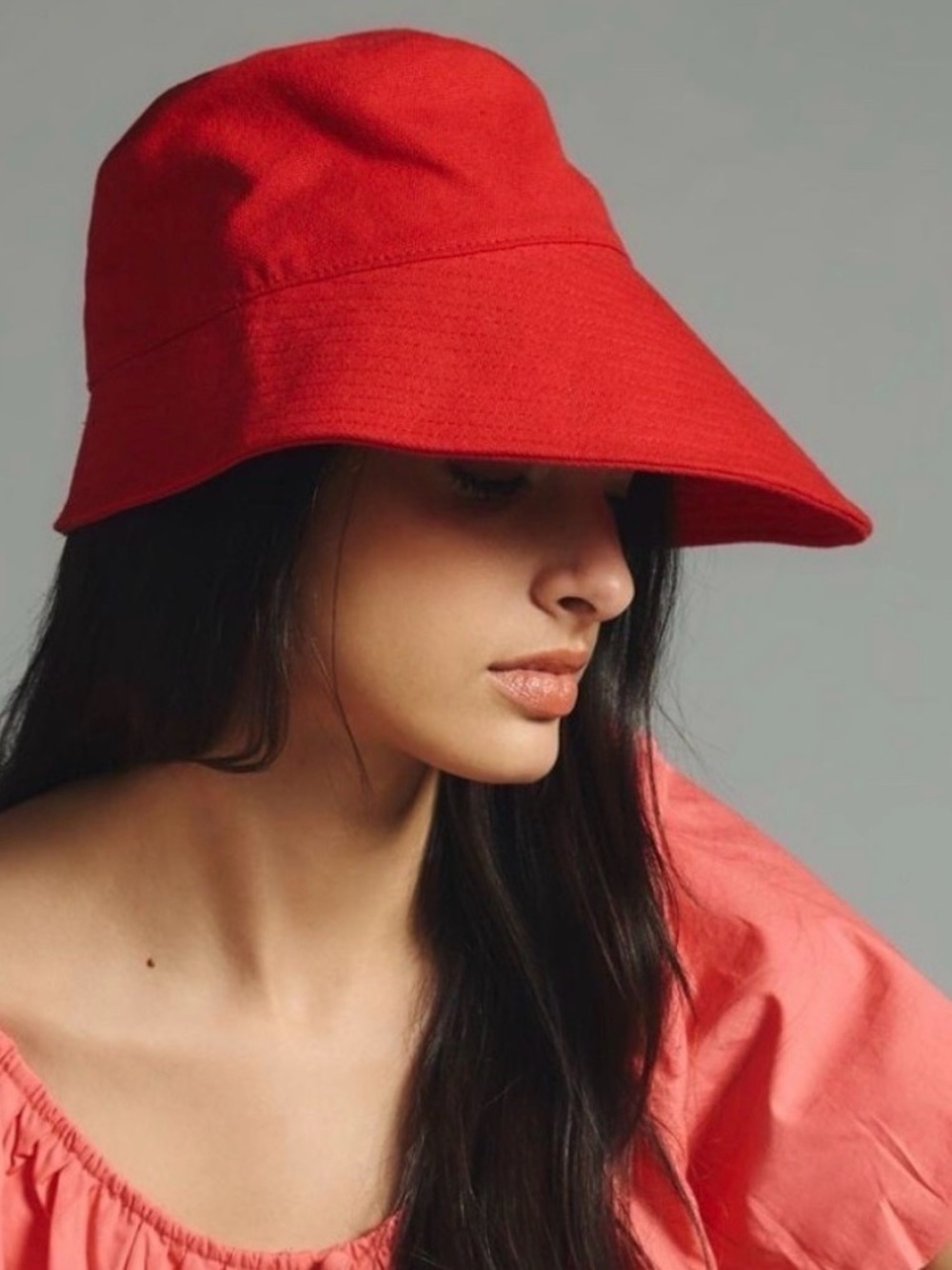 NWT - by Anthropologie - Asymmetrical Bucket Hat - OS